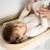 Set panier à langer : panier + matelas + drap-housse + tapis de change jeanne Beige+Blanc+Bleu+Camel+Gris+Rose+Terracotta+Vert de gris 3 - vertbaudet enfant 