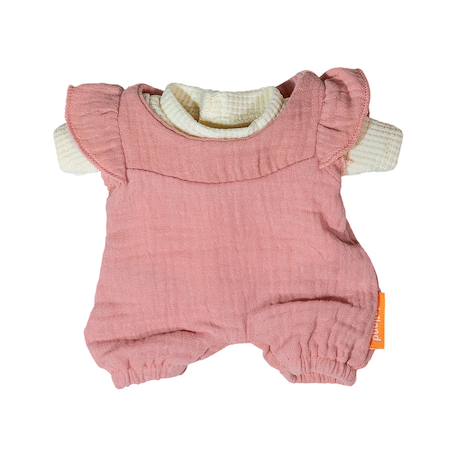 Salopette et t-shirt dhiver pour poupée de 21 cm Rose 1 - vertbaudet enfant 