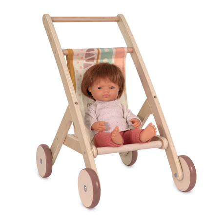 Chariot en bois pour poupées Bois 2 - vertbaudet enfant 