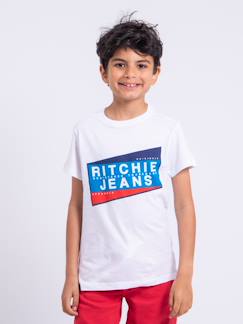 Garçon-T-shirt, polo, sous-pull-T-shirt manches courtes col rond pur coton noblake garçon