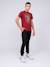 T-shirt col rond pur coton jordy garçon Bordeaux+Gris foncé+Kaki 4 - vertbaudet enfant 