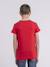 T-shirt col rond pur coton neverso garçon Bleu marine+Kaki+Rouge 10 - vertbaudet enfant 