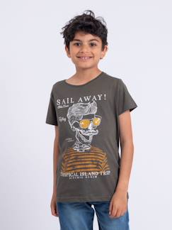 Garçon-T-shirt, polo, sous-pull-T-shirt-T-shirt manches courtes col rond pur coton noumick garçon