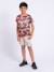 T-shirt manches courtes col rond pur coton niramax garçon Beige+Corail+Kaki 8 - vertbaudet enfant 
