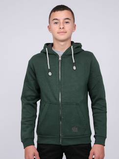 -Sweat zippé capuche wamin garçon