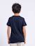 T-shirt manches courtes col rond pur coton nipeter garçon Blanc+Bleu marine+Jaune 6 - vertbaudet enfant 