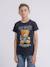 T-shirt col rond pur coton neverso garçon Bleu marine+Kaki+Rouge 1 - vertbaudet enfant 