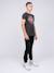T-shirt col rond pur coton jocturne garçon Bleu marine+Gris foncé+Kaki 8 - vertbaudet enfant 