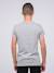 T-shirt col rond pur coton japing garçon Bleu marine+Gris chiné 6 - vertbaudet enfant 