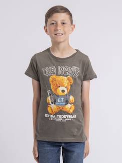 Garçon-T-shirt, polo, sous-pull-T-shirt-T-shirt col rond pur coton neverso garçon