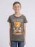 T-shirt col rond pur coton neverso garçon Bleu marine+Kaki+Rouge 5 - vertbaudet enfant 