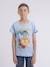 T shirt col rond pur coton nulrik garçon Bleu ciel 1 - vertbaudet enfant 