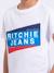 T-shirt manches courtes col rond pur coton noblake garçon Blanc+Gris clair+Noir 3 - vertbaudet enfant 