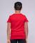 T-shirt col rond pur coton nobiwone garçon Gris chine+Rouge 6 - vertbaudet enfant 