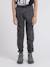 Pantalon molleton vercout garçon Gris foncé+Noir 1 - vertbaudet enfant 