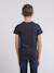 T-shirt col rond pur coton joultix garçon Antra+Bleu marine+Cognac 6 - vertbaudet enfant 