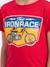 T-shirt manches courtes col rond pur coton nabojan garçon Noir+Rouge 7 - vertbaudet enfant 