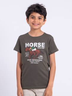 Garçon-T-shirt, polo, sous-pull-T-shirt-T-shirt manches courtes col rond pur coton neder garçon