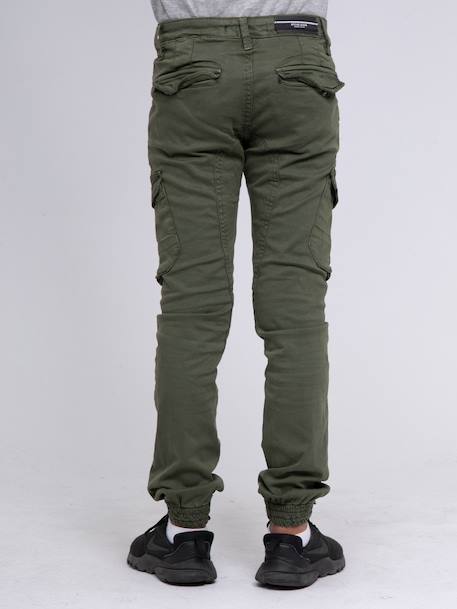 Pantalon battle vaour garçon Beige+Gris+Kaki+Noir 10 - vertbaudet enfant 