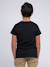 T-shirt col rond pur coton jadamix garçon Gris+Kaki+Noir 10 - vertbaudet enfant 