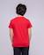 T-shirt col rond pur coton noware garçon Gris chine+Rouge 6 - vertbaudet enfant 
