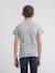 T-shirt col rond pur coton jardin garçon Bleu marine+Gris+Noir 6 - vertbaudet enfant 