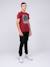 T-shirt col rond pur coton jooster garçon Bordeaux+Kaki 4 - vertbaudet enfant 