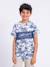 T-shirt manches courtes col rond pur coton noliba garçon Bleu royal+Kaki+Rouge 1 - vertbaudet enfant 