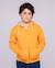 Sweat zippé capuche wams garçon Bleu marine+Gris chine+Orange 9 - vertbaudet enfant 