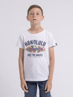 Garçon-T-shirt, polo, sous-pull-T-shirt col rond niroulio garçon