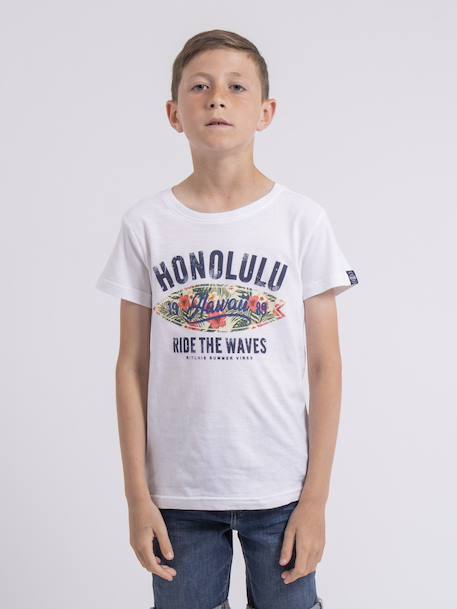 Garçon-T-shirt col rond niroulio garçon