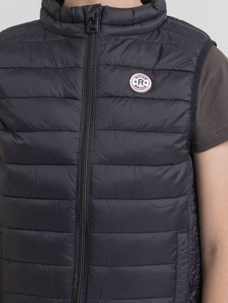 Doudoune sans manche zernes garçon ii Bleu acier+Bleu marine+Gris clair+Noir+Vert foret 15 - vertbaudet enfant 