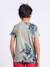 T-shirt manches courtes col rond pur coton nerwik garçon Beige+Kaki 2 - vertbaudet enfant 