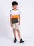 T-shirt manches courtes pur coton nabalia garçon Bleu marine+Kaki+Vert 8 - vertbaudet enfant 
