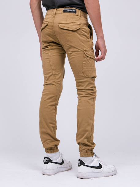 Pantalon battle vaour garçon Beige+Gris+Kaki+Noir 2 - vertbaudet enfant 