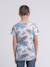 T-shirt col rond niritix garçon Bleu+Corail 2 - vertbaudet enfant 