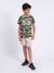 T-shirt manches courtes col rond pur coton niramax garçon Beige+Corail+Kaki 4 - vertbaudet enfant 