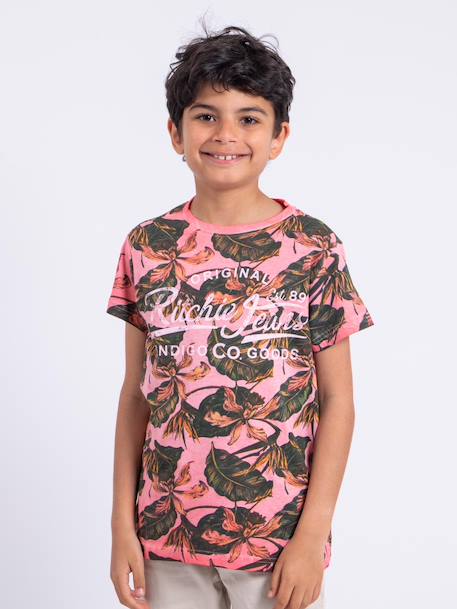 Garçon-T-shirt manches courtes col rond pur coton niramax garçon