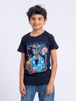 Garçon-T-shirt, polo, sous-pull-T-shirt-T-shirt manches courtes col rond pur coton numilan garçon