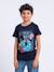 T-shirt manches courtes col rond pur coton numilan garçon Bleu marine 1 - vertbaudet enfant 