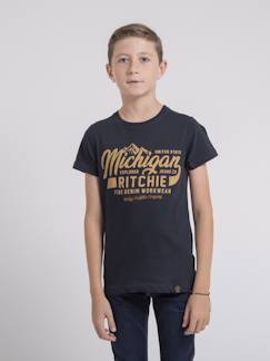Garçon-T-shirt, polo, sous-pull-T-shirt-T-shirt col rond pur coton joultix garçon