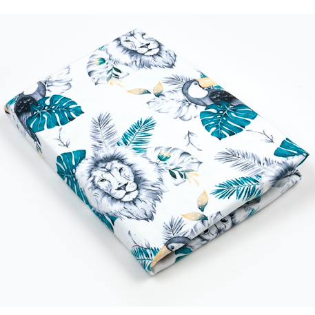Parure de lit bébé en coton savana Savana, lion 5 - vertbaudet enfant 
