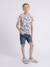 T-shirt col rond nirindo garçon Bleu+Vert 4 - vertbaudet enfant 