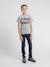 T-shirt col rond pur coton jardin garçon Bleu marine+Gris+Noir 8 - vertbaudet enfant 