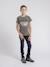 T-shirt col rond pur coton jacraig garçon Bleu marine+Bordeaux+Kaki 12 - vertbaudet enfant 