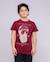 T-shirt col rond pur coton nobelix garçon Bordeaux 1 - vertbaudet enfant 