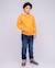 Sweat zippé capuche wams garçon Bleu marine+Gris chine+Orange 12 - vertbaudet enfant 