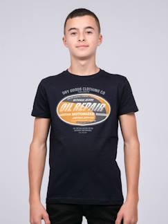 Garçon-T-shirt, polo, sous-pull-T-shirt-T-shirt col rond pur coton jocturne garçon