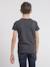 T-shirt col rond pur coton joultix garçon Antra+Bleu marine+Cognac 2 - vertbaudet enfant 