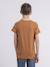 T-shirt col rond pur coton numatis garçon Bleu marine+Camel+Vert 6 - vertbaudet enfant 